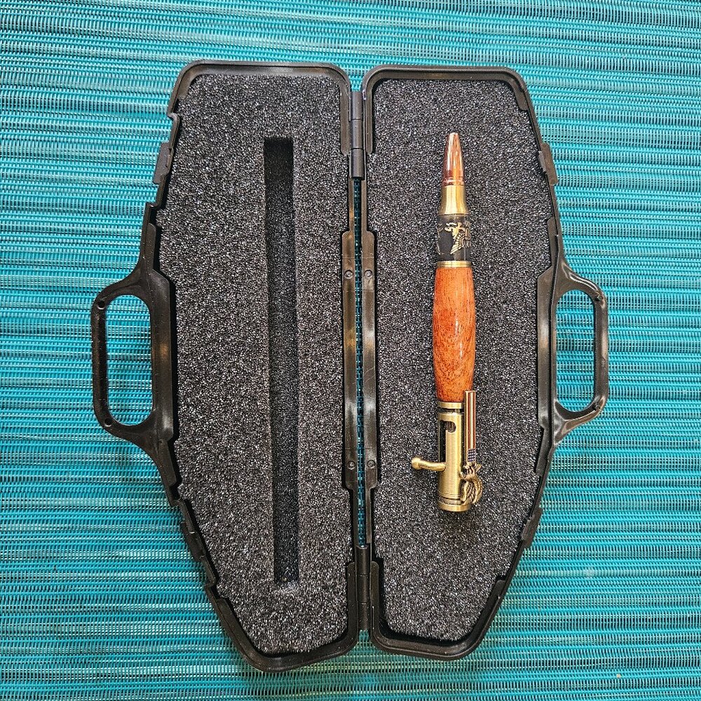 Patriotic Bald Eagle Insignia Bolt Action Pen